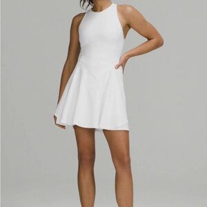 Lululemon White Sleeveless Dress